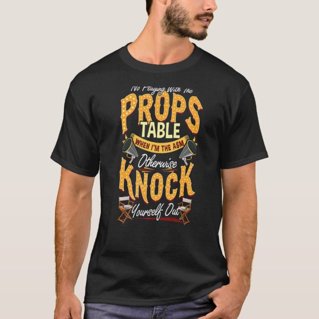 Camiseta Administrador De Fases No Reproducir Con Las Mamáe (Anverso)