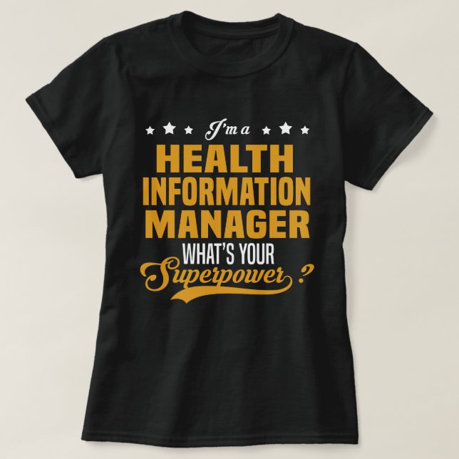 Camiseta Administrador de información de estado (Diseño del anverso)