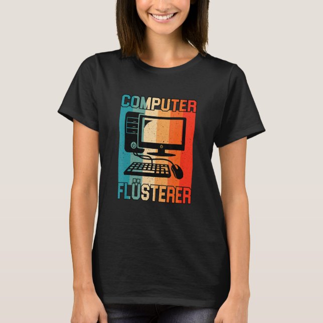Camiseta Administrador de informadores de Flüsterer de equi (Anverso)