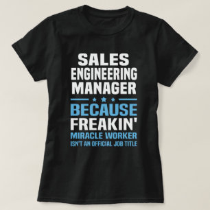 Camiseta Administrador de ingeniería de ventas