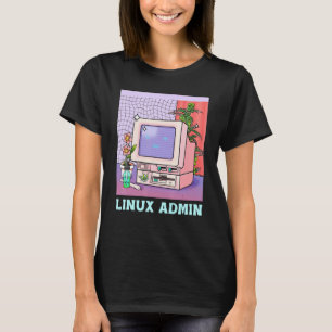 Camiseta Administrador de Linux Pingüino de Linux Habilida