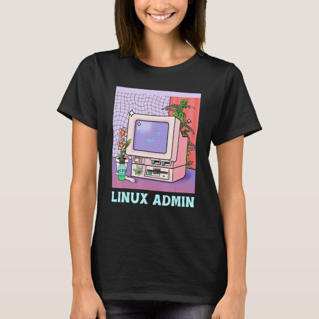 Camiseta Administrador de Linux Pingüino de Linux  Habilida (Anverso)