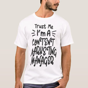 Camiseta Administrador de marketing de contenido