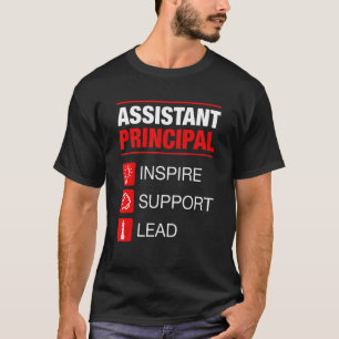 Camiseta Administrador de plomo de soporte de Inspire princ