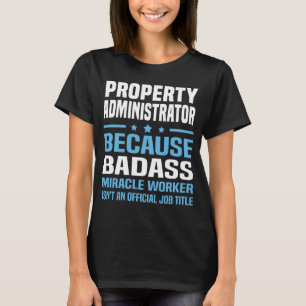 Camiseta Administrador de propiedades