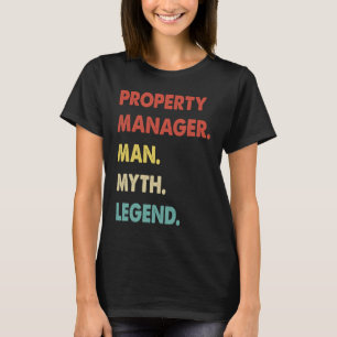 Camiseta Administrador de Propiedades Hombre Mito Leyenda  