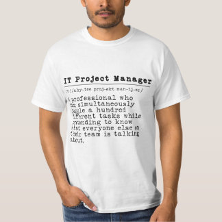 Camiseta Administrador de proyectos de TI - "Coordinador de