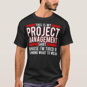 Camiseta Administrador De Proyectos Este Es Mi Bec Project 