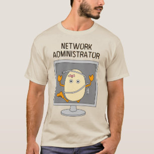 Camiseta Administrador de red Egghead T-Shirt