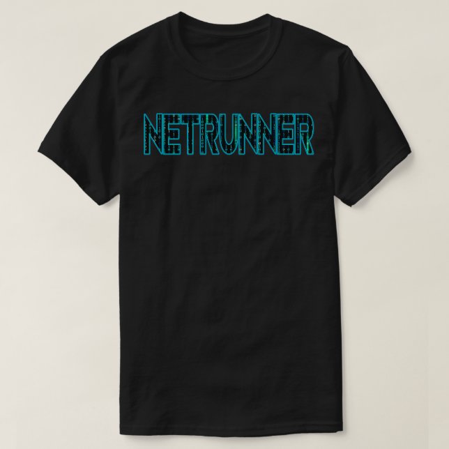 Camiseta Administrador de red Netrunner (Diseño del anverso)