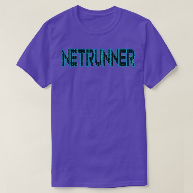 Camiseta Administrador de red Netrunner (Diseño del anverso)