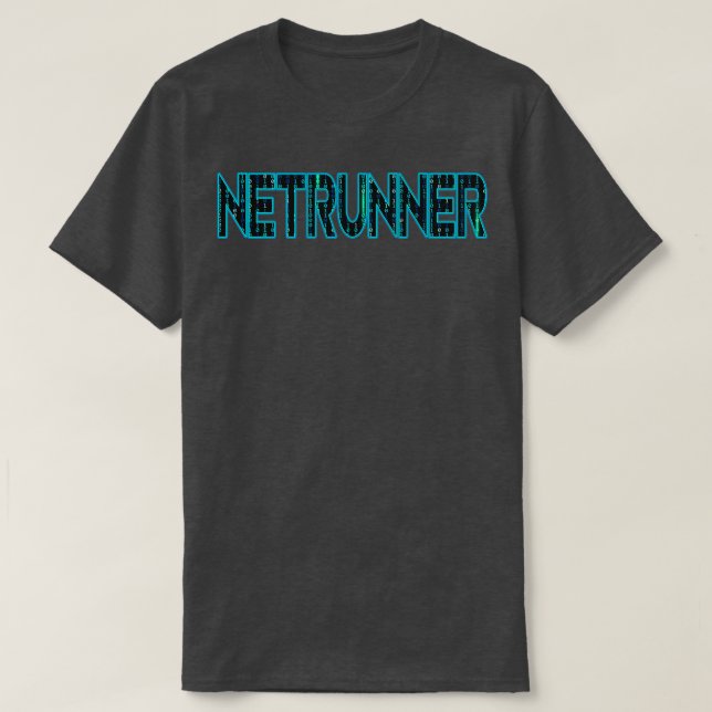 Camiseta Administrador de red Netrunner (Diseño del anverso)