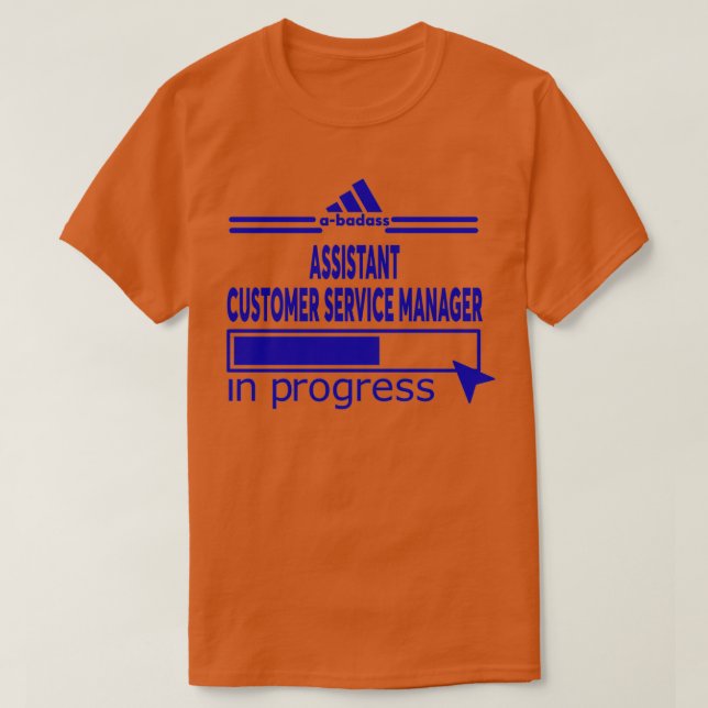 CAMISETA ADMINISTRADOR DE SERVICIOS AL CLIENTE ASISTENTE 1 (Diseño del anverso)