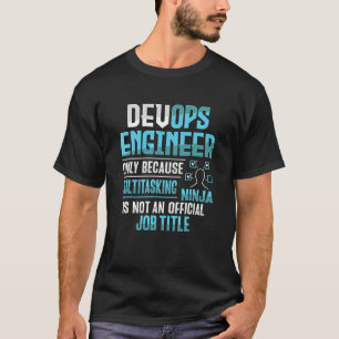 Camiseta Administrador de sistemas y desarrollador Multitar