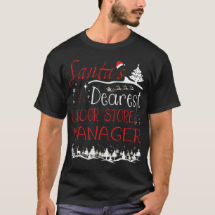 Camiseta Administrador de tiendas de licores Navidades dive