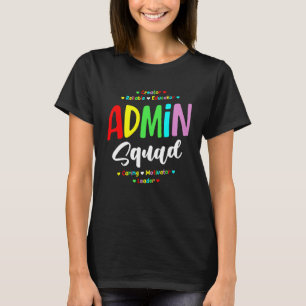 Camiseta Administrador del Asistente de Administración de E