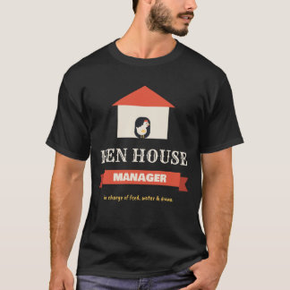 Camiseta Administrador del Gallinero Jefe del Corral de Gal