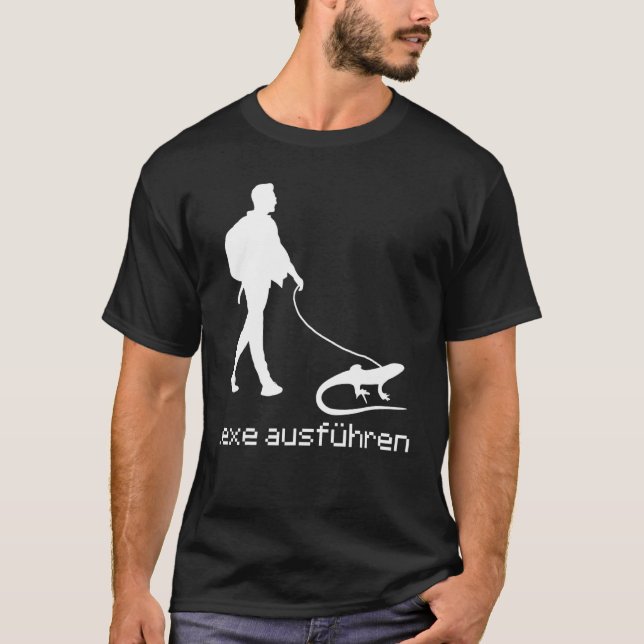 Camiseta Administrador del sistema de diversiones Exe Ejecu (Anverso)