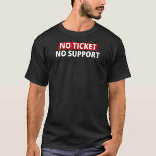 Camiseta Administrador del sistema sin entradas sin soporte