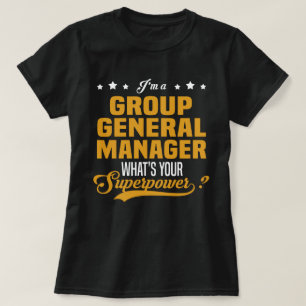 Camiseta Administrador general de grupos