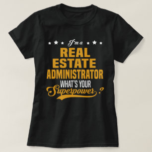 Camiseta Administrador inmobiliario