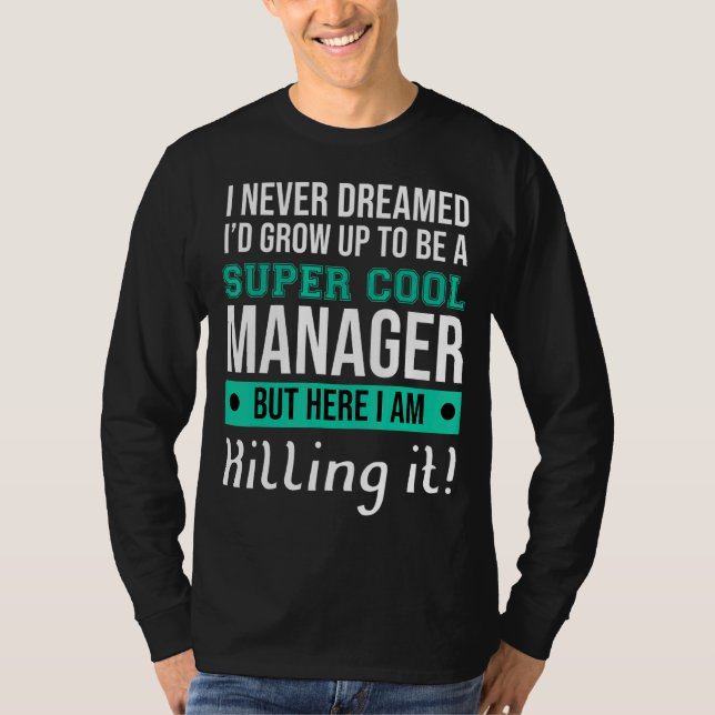 Camiseta Administrador jefe de administración (Anverso)