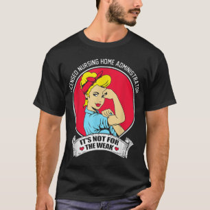 Camiseta Administrador residencial de Enfermería con licenc