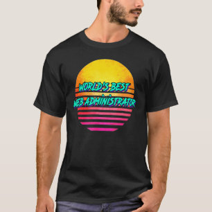 Camiseta Administrador web retro