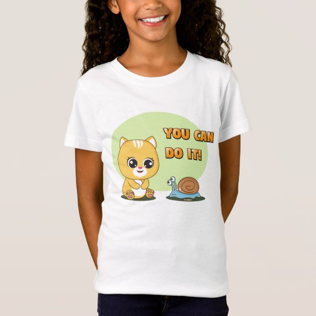 Camiseta Admirable Animal Frienz: ¡Lo Puedes Hacer! (Anverso)