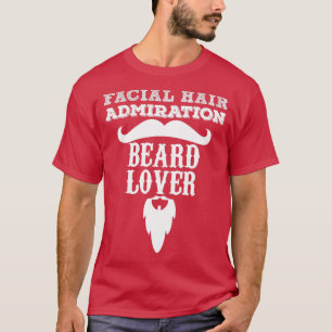 Camiseta Admiración facial de pelo barba 2