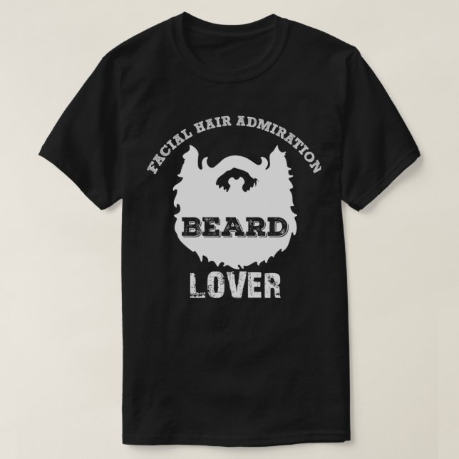 Camiseta Admiración facial de pelo barba Lover Classic TShi (Diseño del anverso)