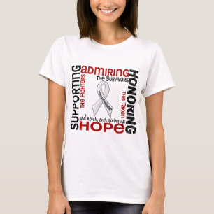 Camiseta Admiración favorable honrando el mesotelioma 9