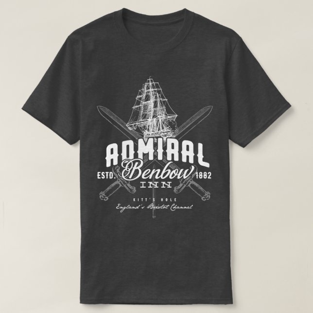 Camiseta Admiral Benbow Inn (Diseño del anverso)