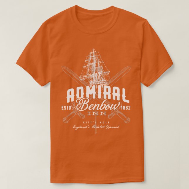 Camiseta Admiral Benbow Inn (Diseño del anverso)