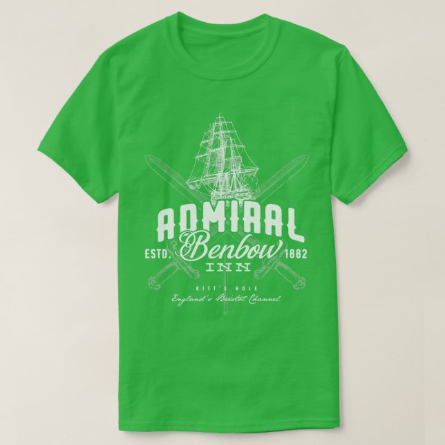 Camiseta Admiral Benbow Inn (Diseño del anverso)