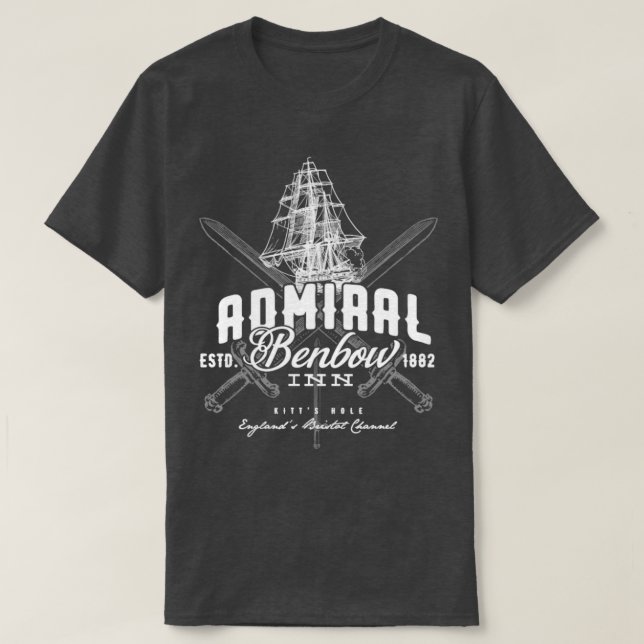 Camiseta Admiral Benbow Inn (Diseño del anverso)
