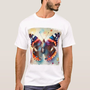 Camiseta Admiral Butterfly 300724AREF146 - Watercolor