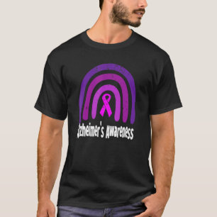 Camiseta Admisión de Alzheimer a la cinta de púrpura arco i