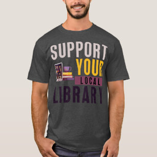 Camiseta Admite su biblioteca local 21