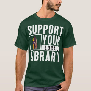 Camiseta Admite su biblioteca local 23