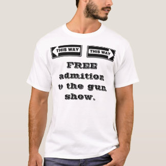 Camiseta Admition izquierdo, derecho, LIBRE a la