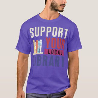 Camiseta Admitir su biblioteca local 20
