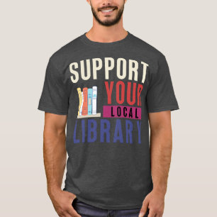 Camiseta Admitir su biblioteca local 20