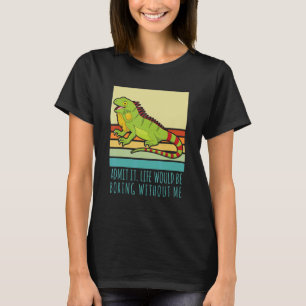 Camiseta Admito Que La Vida Sería Aburrida Sin Mí Retro Igu