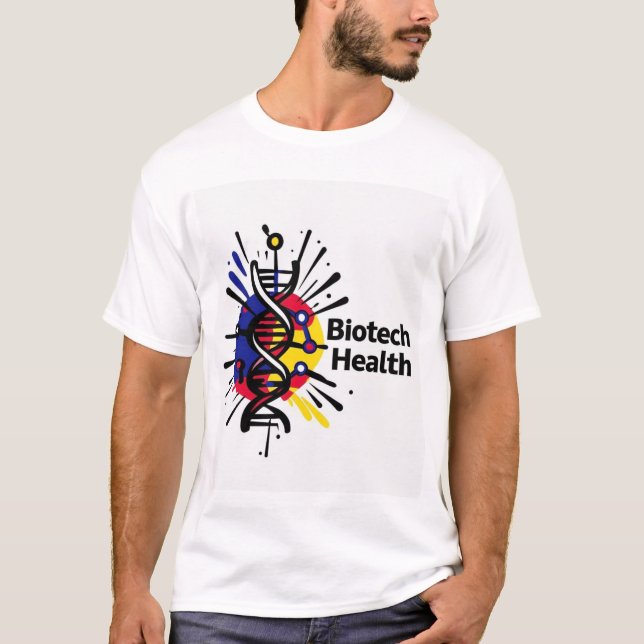 Camiseta ADN biotecnológico (Anverso)