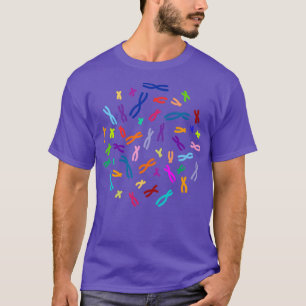 Camiseta ADN codificado por color