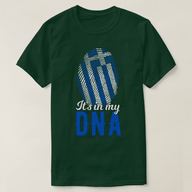 Camiseta ADN de Grecia (Diseño del anverso)