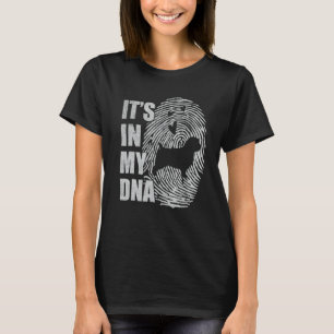 Camiseta ADN de Norfolk Terrier Perro Mamá Papá Perro