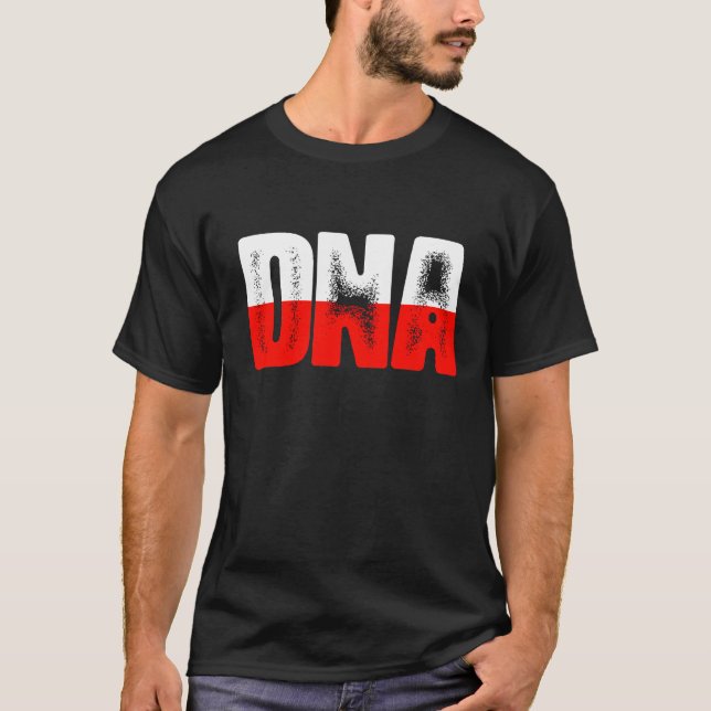 Camiseta ADN de Polonia (Anverso)