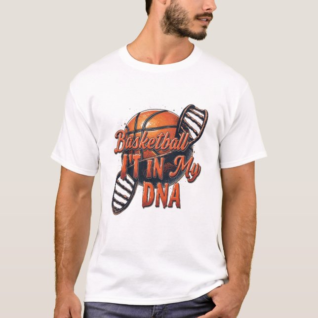 Camiseta ADN del baloncesto (Anverso)